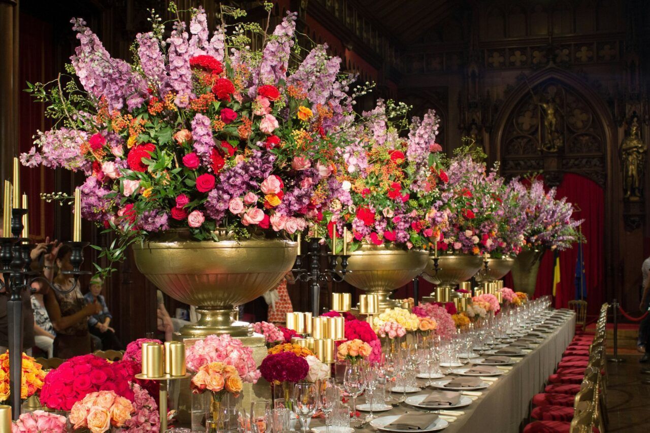 Decoración de centros de mesa para eventos en Barcelona.