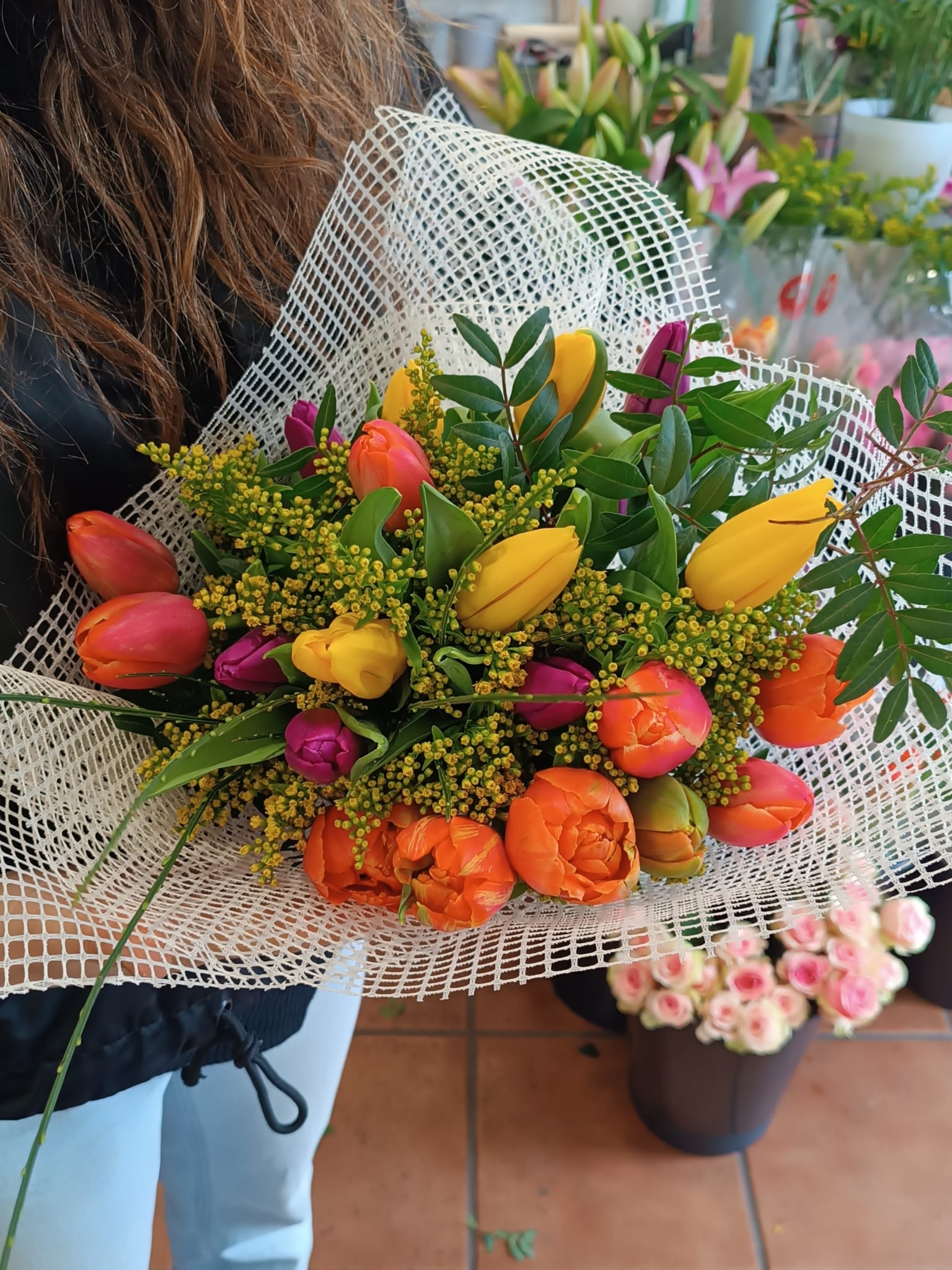 Flores frescas para regalar en Barcelona